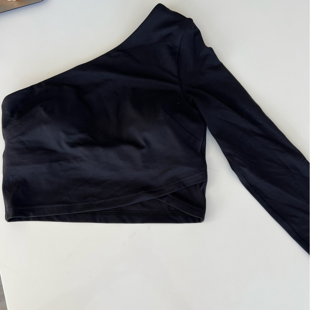 Lululemon Black One-Shoulder Top